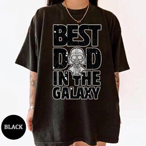 Star Wars Best Dad in the Galaxy Darth Vader Unisex T Shirt 249